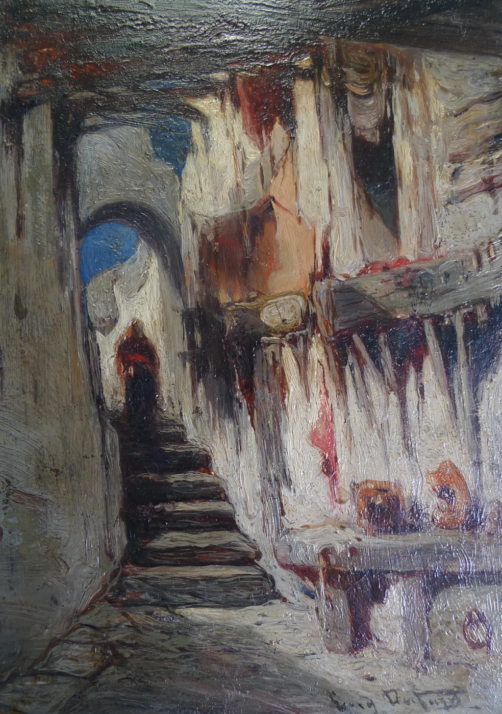 La même ruelle après restauration