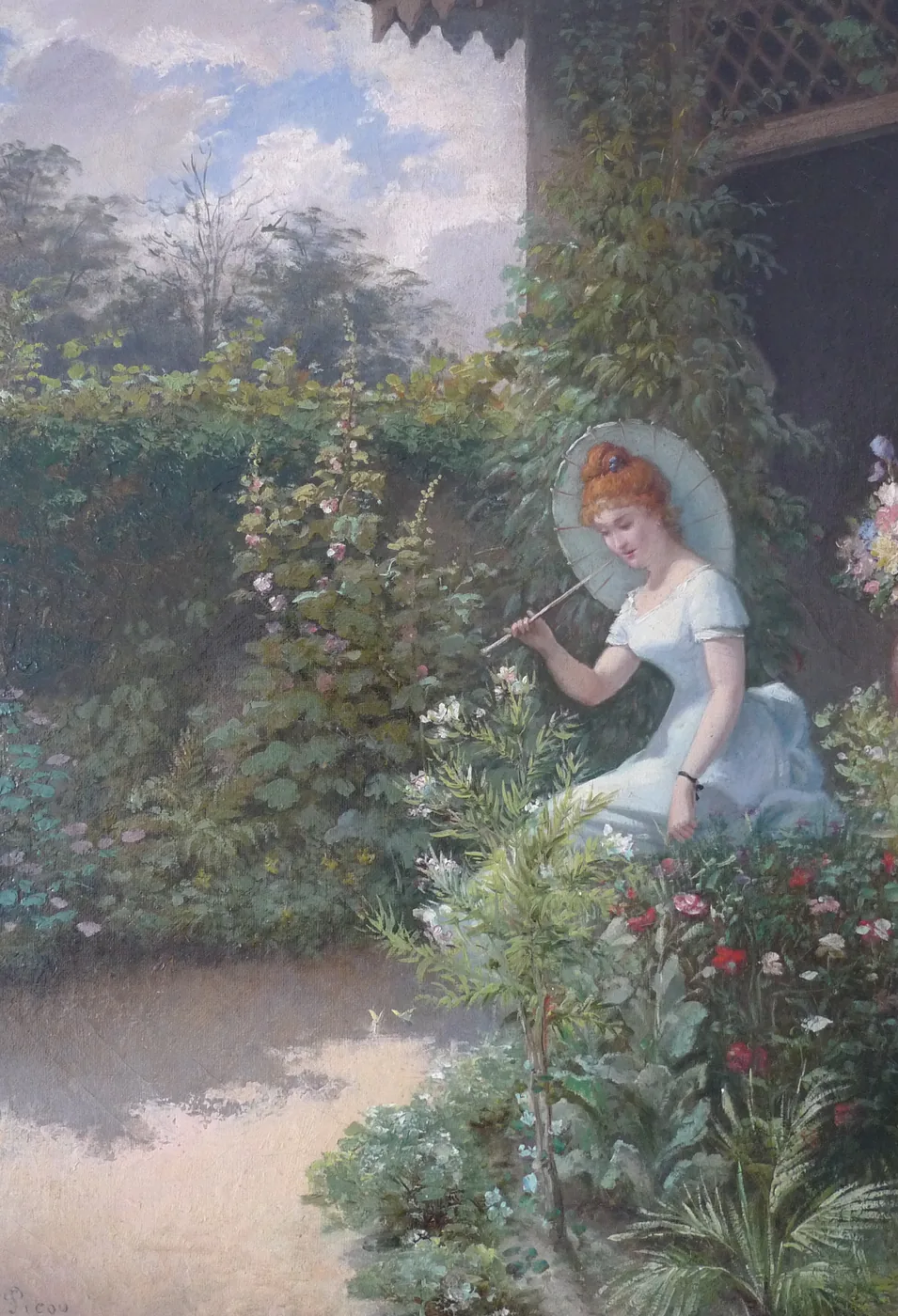 Le même tableau après restauration